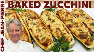 Stuffed Zucchini Boats  Chef JeanPierre [upl. by Lemmor]