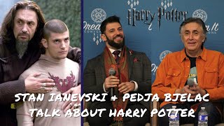 Stanislav Ianevski amp Pedja Bjelac talk about their hardest scene to shoot in Harry Potter [upl. by Bilski]