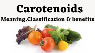 Carotenoids in Hindi  Meaning Deepika [upl. by Wauters]