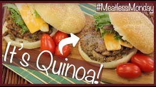 MeatlessMondays How to Make a Delicious Vegetarian Meatless Burger  The Spicy Kitchen [upl. by Ecinom]