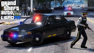 GTA 5 LSPDFR Police Mod 418  Unmarked RCMP CVPI amp Tahoe  Panic Button Activated Twice [upl. by Pavkovic]