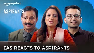 IAS Officers React To Aspirants Season 2  Prime Video India [upl. by Geesey]