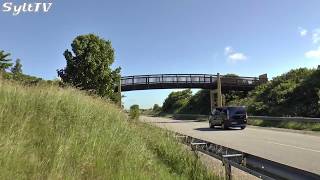 Fußgängerbrücke zwischen Westerland amp Wenningstedt gesperrt [upl. by Binette]