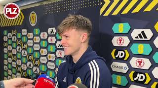 Ben Doak REACTION to Scotland 10 Croatia after Man of the Match display [upl. by Lori644]