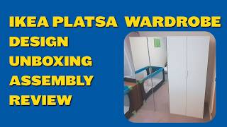 IKEA PLATSA Wardrobe Assembly Design Unboxing and Review [upl. by Beedon]