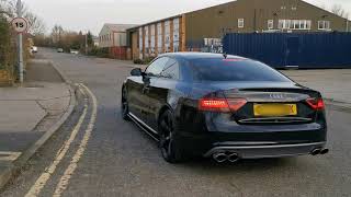 Sound check Audi A5 30tdi V6 Darkside Developments straight pipe [upl. by Ariec]