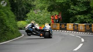 F2 Sidecar ON THE LIMIT  TT 2022 [upl. by Iormina]