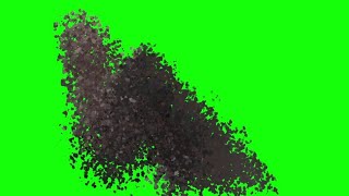 Thanos Disintegration Effect Green Screen End Game  Disintegration Particles Green Screen [upl. by Karame]