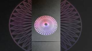 Captivating Spiral Art Timelapse  spirograph ASMR viral [upl. by Berkow]