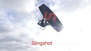 Slingshot Formula V3 KiteBOARD Test 2023 [upl. by Akili585]