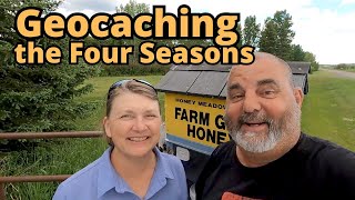 Geocaching the Four Seasons [upl. by Simonne]