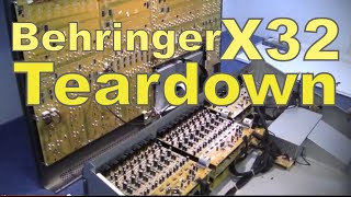 MF9 part 2 behringer X32 mixer teardown an indepth look inside [upl. by Armin]