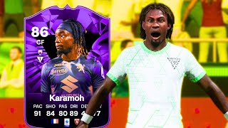 86 YANN KARAMOH FC PRO LIVE PLAYER REVIEW 🔥  EAFC 24 ULTIMATE TEAM [upl. by Schulze356]