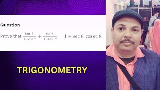 Tan theta1cot theta  Cot theta1Tan theta  1sec theta cosec theta  Trigonometry [upl. by Cirderf]