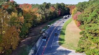 Flagging Operation on State Highway Federalsburg MD [upl. by Colb547]