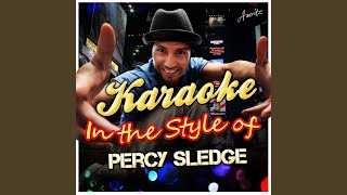 My Special Prayer In the Style of Percy Sledge Karaoke Version [upl. by Alcus591]