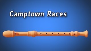 How to Play  Camptown Races  Flute [upl. by Carmelina]