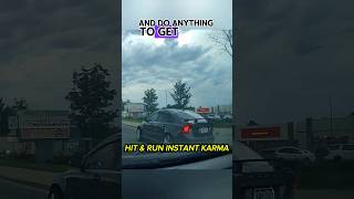 Driver Gets Instant Karma After Fleeing Crash [upl. by Garrity]