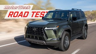 The 2024 Lexus GX550 is A Land Cruiser With A Lexus Badge  MotorWeek Road Test [upl. by Atiuqehc164]