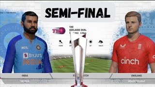 what a match 😱😱  INDIA VS Englend  semi final T20 World Cup Highlights PSP gameplay cricket 22 [upl. by Sedlik]