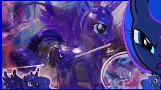 My Little Pony Explore Equestria Sparkle Bright 35inch Princess LunaReview and Unboxing [upl. by Ydnyc512]