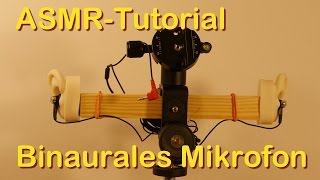 ASMRTutorial Oma Tana baut ein binaurales Mikrofon mit Ohren DIY [upl. by Ocinemod780]