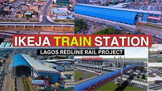 Ikeja Train Station The Final outlook of Lagos Red Line Rail Project is Unbelievable [upl. by Eneleoj]