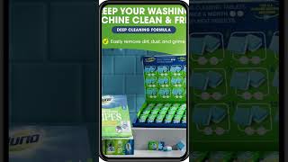 Wholesale Lot Of Washing Machine Cleaner Tablets by closeoutexplosioncom [upl. by Llehsim]