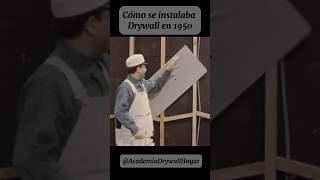 Sabías que el Drywall Durlock Tablaroca volcanita Sheetrock FUE INVENTADO EN 1984 [upl. by Adnofal839]