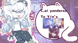 Cai Yanderes react to Yn’s  MADE BY KURAMONN [upl. by Omarr978]