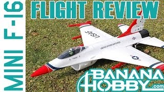 Mini F16 BlitzRCWorks  Flight Review  EDF Fighter Jet [upl. by Corabel]