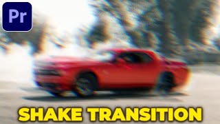 Camera Shake Transition Tutorial in Premiere Pro  No Plugins [upl. by Suiravad]