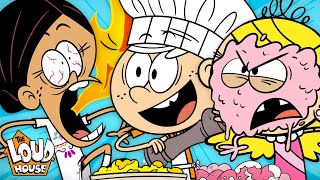 WILD Loud House Food Moments for 1 Hour 🍔🍦w The Casagrandes  The Loud House [upl. by Inaluiak]