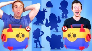 400 MEGA BOX OPENING BATTLE with KAIROS brawl stars [upl. by Llednor]