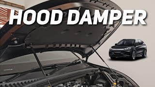 VLOG ATTO 3  006 Pasang Hood Damper [upl. by Anirda614]