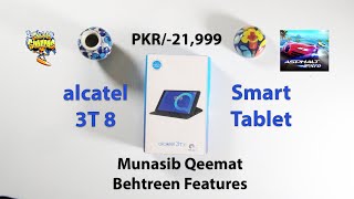 Alcatel 3T 8 Tablet  Budget Friendly  Detailed Review [upl. by Anaerol]