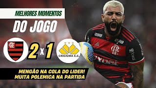 Flamengo 2 x 1 Criciúma  Melhores Momentos COMPLETO  Brasileirão 2024 [upl. by Avot480]