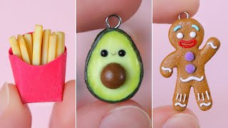 8 Polymer Clay Miniature DIY Crafts  Tutorial Compilation [upl. by Conti572]