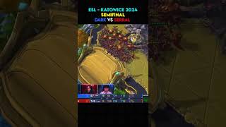 Dark vs Serral  Semifinal  ESL Katowice 2024 Highlight 11 shorts starcraft2 starcrafthighlights [upl. by Fayth]