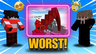 We played with the worst Shaders for Bedwars  feat VeryTasty [upl. by Flip]