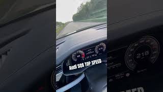 Audi SQ8 40 TFSI V8  TOP SPEED on AUTOBAHN [upl. by Kinghorn]