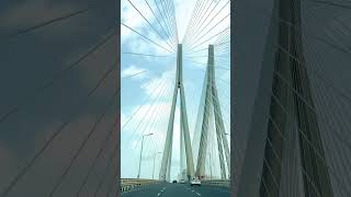 Bandraworli sea link  It’s one of the most iconic infrastructures built in Mumbai over 56 km long [upl. by Sido]