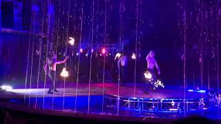 WaterLand Wasserzirkus Berlin 10112024 Feuershow [upl. by Sonnie]