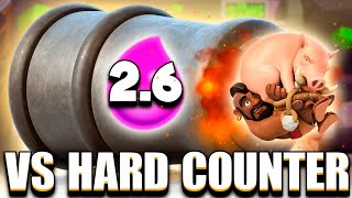 HOG 26 VS HARD COUNTERS  CLASH ROYALE [upl. by Drallim]