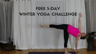 Free 5day Winter Yoga Challenge [upl. by Dacy]