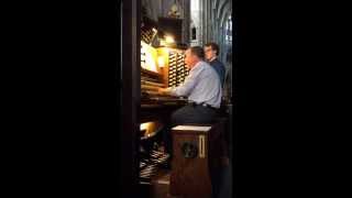 David Goodenough Plays J S Bachs Prelude and Fugue in C Major BWV545 live in Westminster Abbey [upl. by Paulina922]