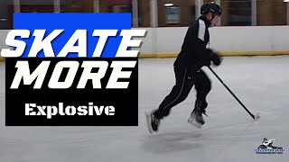 How to Increase Your Hockey Speed  Become an Explosive Skater [upl. by Cadman624]