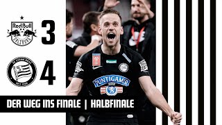 Der Weg ins ÖFB Cup Finale 2024  Highlights Halbfinale  Salzburg vs Sturm [upl. by Emalee]