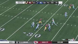 S4 W11 Redskins vs Cowboys [upl. by Rufena188]