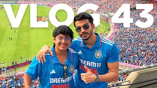 I WATCHED IND VS PAK WORLD CUP MATCH😍  VLOG 43 [upl. by Ariaz]